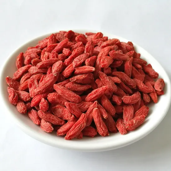 China 2018 New product bulk dried goji berries Natural Lycium barbarum