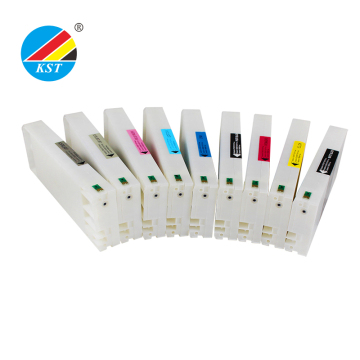 700ml Capacity Ink Cartridge Set for Epson Stylus PRO 7910/9910/7900/9900 with Resettable Chip: Volume Savings for Professional Printers