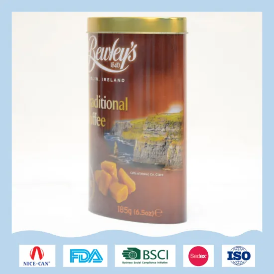 Nice-looking SEDEX Capsules Tin Box For Food