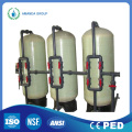 50m3 / hr Tratamento de Água Pressão Automática Backwash Areia Tanque Filtro