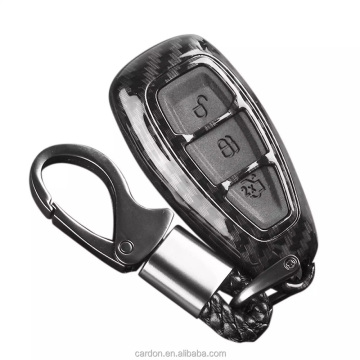 Carbon Fiber Remote Key Case Cover for Ford Models