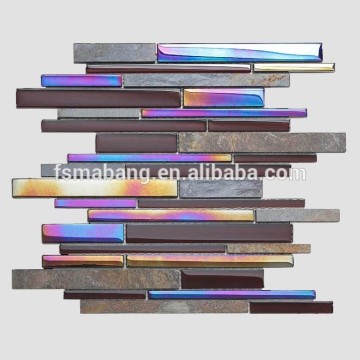 MBW4001 Rainbow Pencil Kitchen Backsplash Mosaic