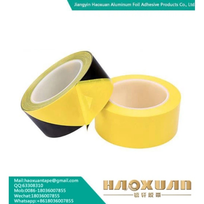 أشرطة تحذير لاصق PVC