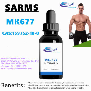Mk677 MK-677 Ibutamoren 25mg/ml 30ml Liquid
