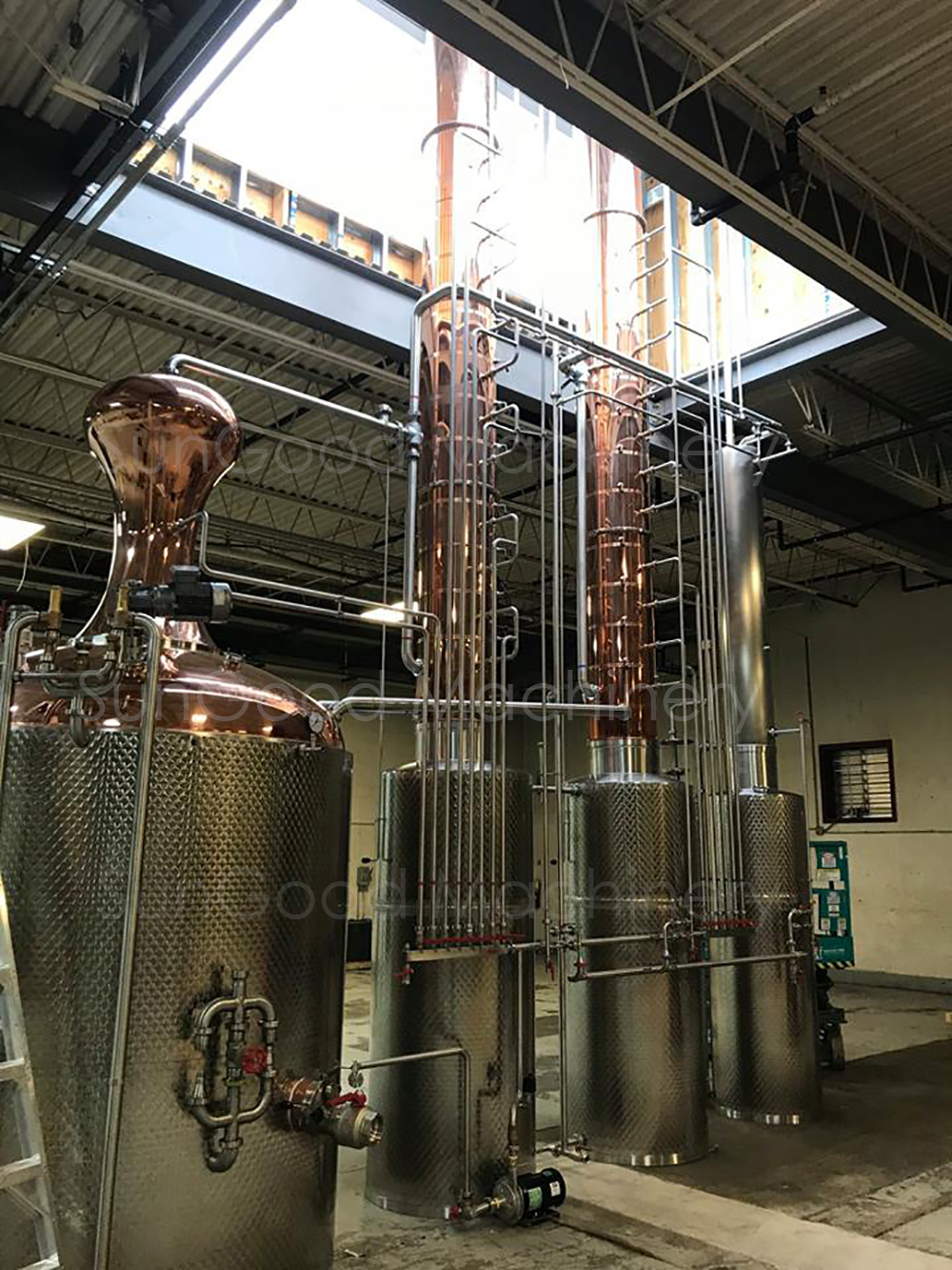 Équipement de distillation tequila