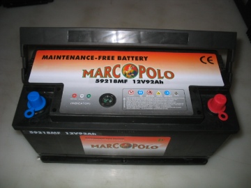 12V 92Ah MF Car Batteries DIN