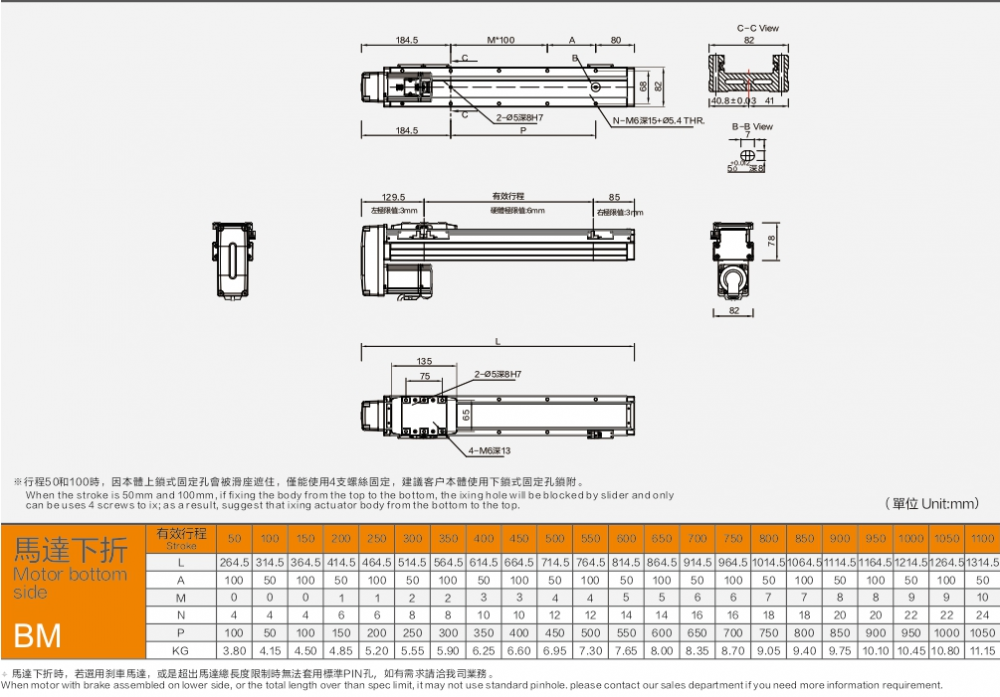 Belt Driven Linear Guides