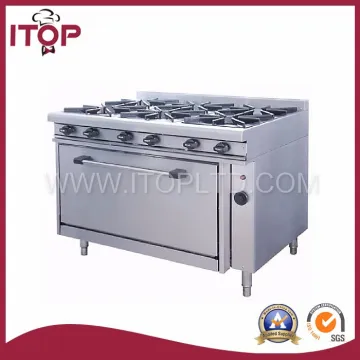 GBR120-6 6 Burner with Oven