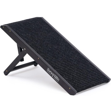 Portable Foldable Pet Ramp for Small Dogs and Cats - Anti-Slip Wooden Design