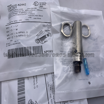 All-New Photoelectric Switch Sensors: GRTE18-N2442, GRTE18-P2442, GRTE18-N2462, GRTE18-P2462 - Available in Stock