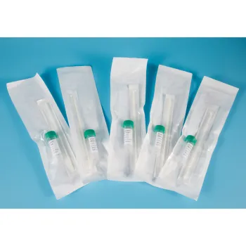 Flocked nylon tube medical swab with virtual test