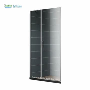 Luxury Stand-Up RV Bathroom Frosted Glass Door Enclosures