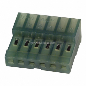 HDYU 3-640443-6 कनेक्टर 6-Position IDC 28AWG टिन इलेक्ट्रॉनिक घटकों के लिए