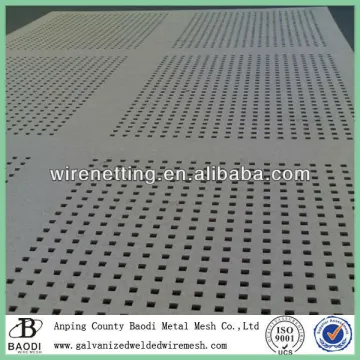 embossed perforated sheet metal