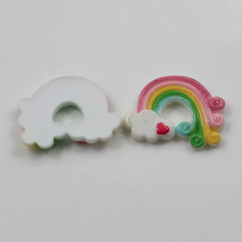 Multicolored Colorful Cloud Flatback Resins Cabochon DIY Items For Kids Girls Phone Shell Spacer Jewelry Making Store