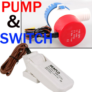 12V Marine Bilge Pump 550 GPH