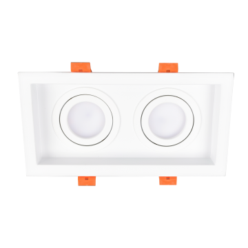 5W Twin Downlight MR16 GU10 Aluminum LED Spot Light - 2700K 3000K 4000K