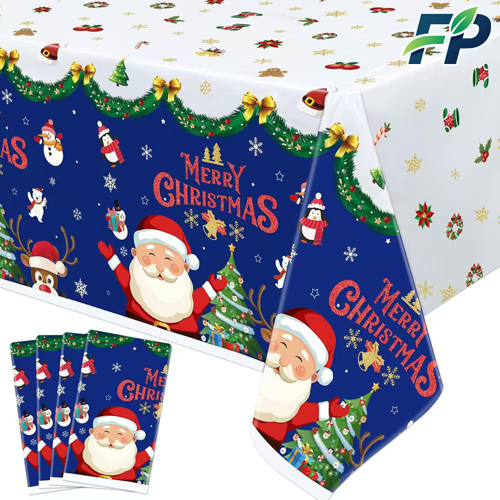 जन्मदिन की पार्टियों के लिए प्लास्टिक मेज़पोश