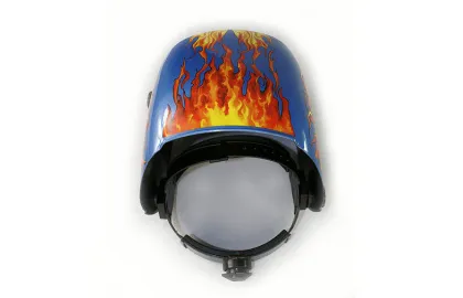 Din 9-13 Custom Painted Welding Helmets , Automatic Arc Welding Mask