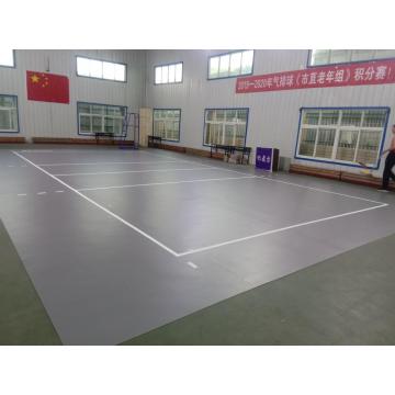 Asian Flooring Green Synthetic Volleyball Court Flooring