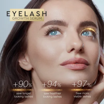Private Label Vegan Formula Eye Lash Enhancing Serum for Thicker, Natural Lash Growth