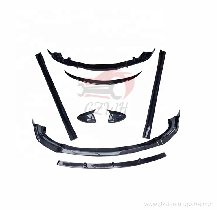 Model Y front rear spoiler side skirts bodykit