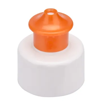 28/400 28/410 water sport bottle plastic screw push pull cap dispenser