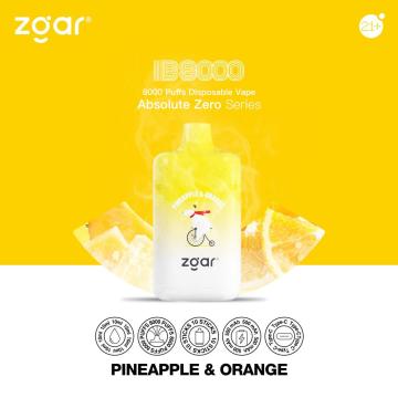Zgar Az jääkast-pineapp ja oranž