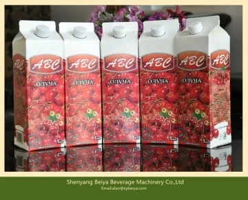 Hot filing UHT juice carton sealing machine