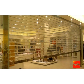 Transparent Roller Shutter / Crystal Rolling Shutter Doors