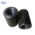 Carbon steel rebar coupler for building