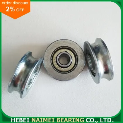 U Groove Ball Bearing Wheel