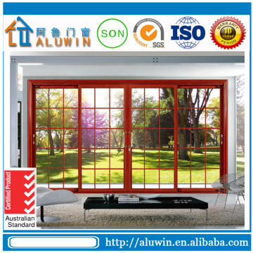 2016 latest window grill design aluminium sliding window