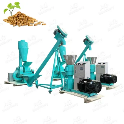 Compact Biomass Pelletizer Machine - Professional Wood Pellets Machinery Line