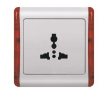 AL86 3 Pin Wall Socket