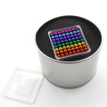 Colorful magnet balls with tin box