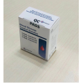 Produto de controle para verificação do nível de clucose no sangue