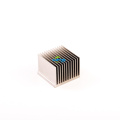 Square clear surface heatsinks