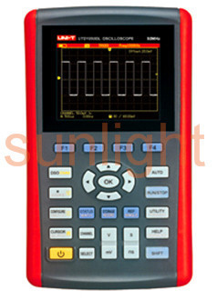 Handheld Digital Storage Oscilloscope, 50MHz Bandwidth, Dual Channel, 250MS/s Sample Rate, USB Communication, UTD1050DL