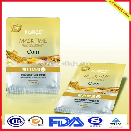 facial mask pouches