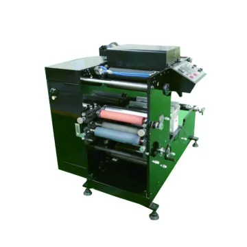 High Speed Narrow Web Automatic Label Coating Vanishing Machine WJRS-350