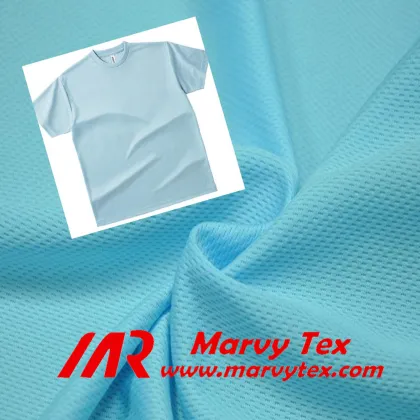 shirt men t shirt bird eye mesh fabric