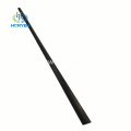 Custom lightweight tapered carbon fiber pole with logo