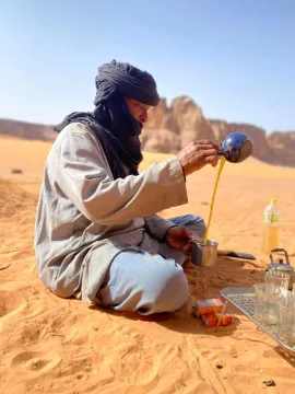 Touareg Azawad saharan Tea