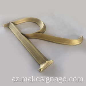 3D metal kanal məktubu