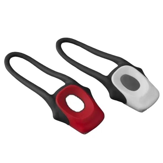 Front and Rear Silicone LED Bicycle Light: Illuminating Your Commute