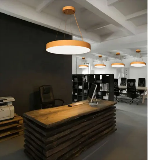 Surface mounted led ring panel light SMD3030 pendant light panel lights rgb