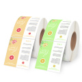 PP Packaging Cream Cream Etichetta personalizzata