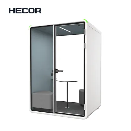Dual Seating Acoustic Privacy Booth