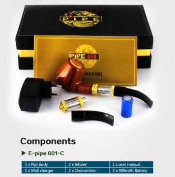 2014 Best Selling Huge Vapor Heat Resistant E Pipe 618